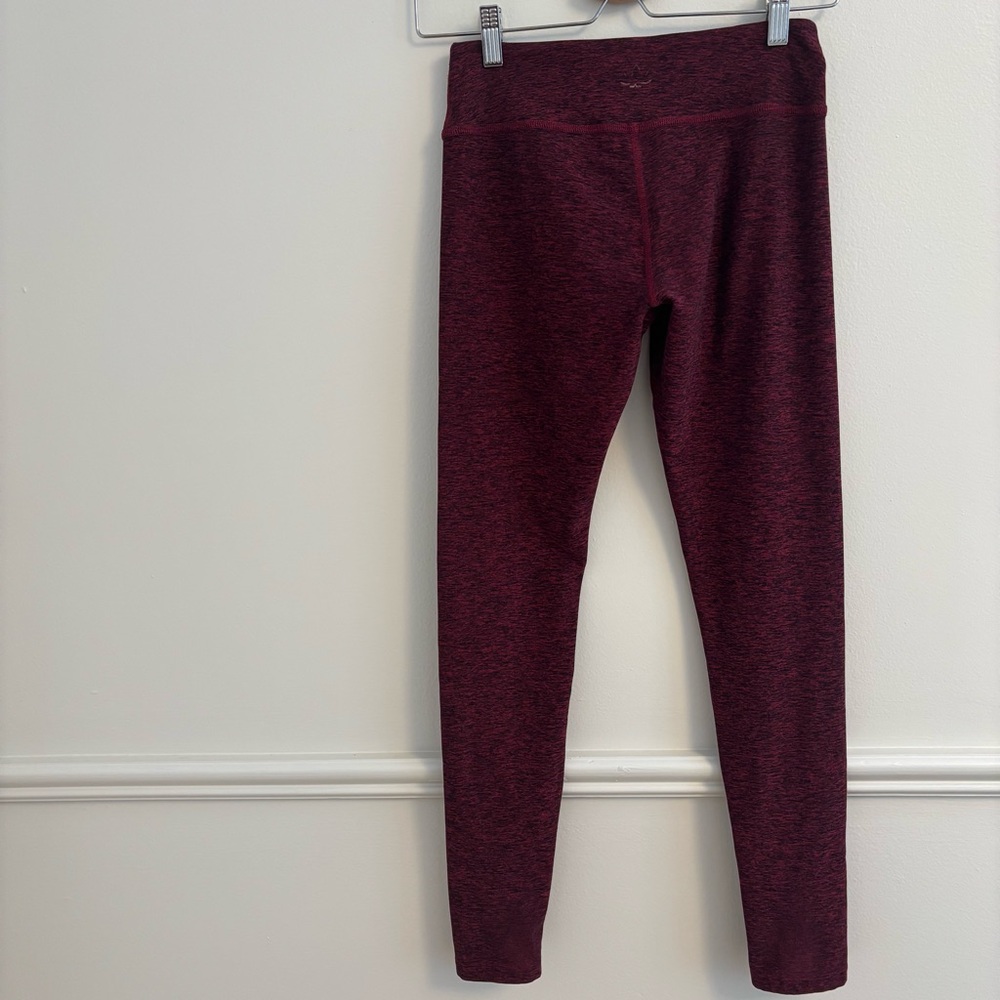 Beyond Yoga Maroon Leggings